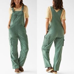 Duluth Trading Heirloom Gardening Bib Overalls - Size Small - Fir Green